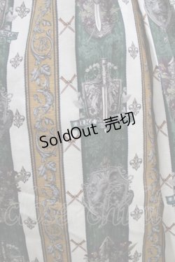 画像5: ALICE and the PIRATES / St.Lily Wolf〜狼騎士と百合の誓い〜柄ワンピース Free グリーン H-26-01-24-005-PA-OP-NS-ZH