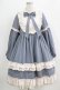 画像1: CANDY DREAM（海外ロリータブランド） / ストライプワンピース L ブルー H-26-01-24-006-PU-OP-NS-ZH (1)