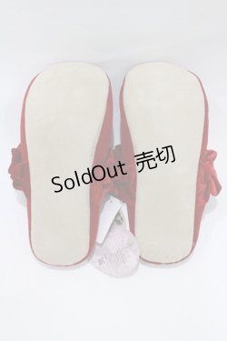 画像2: m petit by misako / AMRSクラウンシシュウ 23〜25cm レッド H-26-01-24-065-LO-SH-NS-ZH