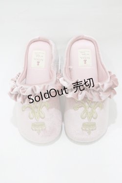 画像1: m petit by misako / AMRSクラウンシシュウ 23〜25cm ピンク H-26-01-24-066-LO-SH-NS-ZH