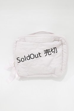 画像1: Maison de FLEUR / Ribbon Case Bookのポーチ  ピンク H-26-01-24-068-LO-ZA-NS-ZH