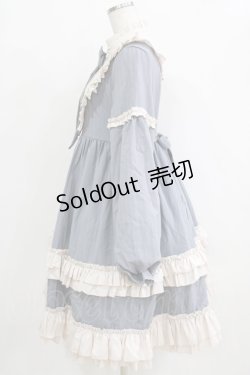 画像2: CANDY DREAM（海外ロリータブランド） / ストライプワンピース L ブルー H-26-01-24-006-PU-OP-NS-ZH