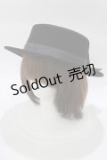 m petit by misako / TT*AMリボンカンカン帽  ブラック/クロミ H-26-01-24-078-LO-AC-NS-ZH