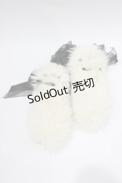 画像3: ALICE and the PIRATES / うさ耳ピンクリップ  生成り/ブラック H-26-01-24-080-PA-AC-NS-ZH