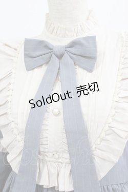 画像5: CANDY DREAM（海外ロリータブランド） / ストライプワンピース L ブルー H-26-01-24-006-PU-OP-NS-ZH