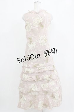 画像3: KANEKO ISAO / ノースリーブワンピース Free ピンク H-26-01-24-010-EL-OP-NS-ZH