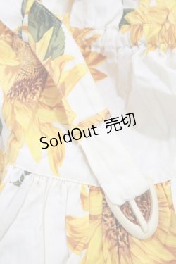 画像5: INGEBORG / ひまわりプリントワンピース Free アイボリー H-26-01-24-011-LO-OP-NS-ZH