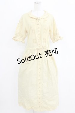 画像1: PINK HOUSE / ギンガムワンピース Free イエロー H-26-01-24-012-LO-OP-NS-ZH