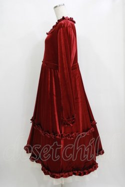 画像2: virally / TT*HOSベロア2WAY LL ワイン H-26-01-24-014-PU-OP-NS-ZH