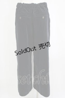 画像3: Jane Marple / ベルベットパンツ M ネイビー H-26-01-25-025-JM-PA-KB-ZH