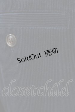 画像4: Jane Marple / ベルベットパンツ M ネイビー H-26-01-25-025-JM-PA-KB-ZH