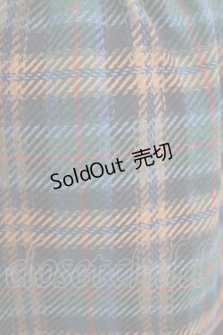 画像4: Jane Marple Dans Le Salon / Tartan checkギャザースカート  グリーン H-26-01-25-027-JM-SK-KB-ZH