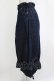画像2: Jane Marple Dans Le Salon / Cotton Linen Denim Drawstring Skirt  ブルー H-26-01-25-029-JM-SK-KB-ZH (2)