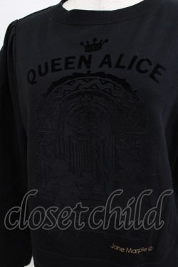画像4: Jane Marple / Queen Aliceスウェット  ブラック H-26-01-25-032-JM-TO-KB-ZH