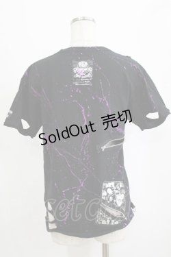 画像3: SEX POT ReVeNGe / ダメージカスタムTシャツ M ブラック H-26-01-25-038-SP-TO-KB-ZH