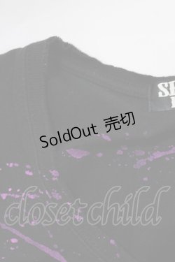 画像5: SEX POT ReVeNGe / ダメージカスタムTシャツ M ブラック H-26-01-25-038-SP-TO-KB-ZH