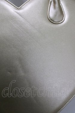 画像4: MILK / シャイニーハートBAG  ゴールドメタリック H-26-01-25-040-ML-BG-KB-ZH