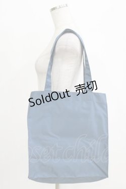 画像2: Jane Marple / プリントトート  ブルー H-26-01-25-041-JM-BG-KB-ZH