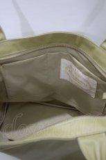 画像3: Jane Marple / ロゴプレートのトートバッグ  グリーン H-26-01-25-046-JM-BG-KB-ZH (3)