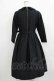 画像3: Jane Marple / Vintage quilt Colette dress  ブラック H-26-01-25-005-JM-OP-KB-ZH (3)