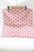 Q-pot. / クッションカバー H50×W50cm ストロベリーピンク H-26-01-25-049-QP-ZA-KB-ZH