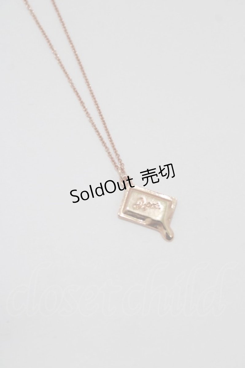 画像1: Q-pot. / チョコレートネックレス  ピンクゴールド H-26-01-25-054-QP-AC-KB-ZH (1)