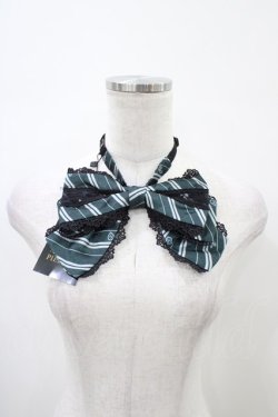 画像1: ATELIER PIERROT / ハリー・ポッター トリプルリボンタイ  スリザリン（グリーン） H-26-01-25-1005-EL-ZA-KB-ZH