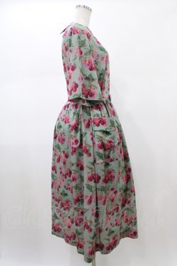 画像3: Jane Marple Dans Le Salon / Winter cherries day dress  ミント H-26-01-25-1025-JM-OP-KB-ZH