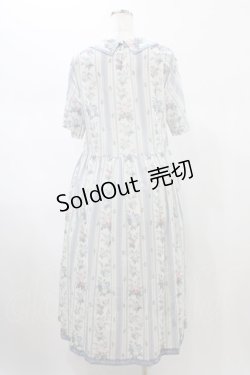 画像2: Jane Marple Dans Le Salon / Pale rosesリンクルドレス  ブルーグレー H-26-01-25-1026-JM-OP-KB-ZH