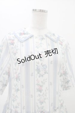 画像4: Jane Marple Dans Le Salon / Pale rosesリンクルドレス  ブルーグレー H-26-01-25-1026-JM-OP-KB-ZH