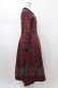 画像3: Jane Marple / Wool tartan dormitory dress  レッド H-26-01-25-1029-JM-OP-KB-ZH (3)