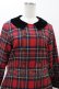 画像4: Jane Marple / Wool tartan dormitory dress  レッド H-26-01-25-1029-JM-OP-KB-ZH (4)
