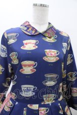 画像4: Jane Marple Dans Le Salon / Royal bone china patchwork dress  ブルーミックス H-26-01-25-1030-JM-OP-KB-ZH (4)