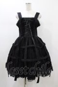 h.NAOTO / Rose Bird Cage Dress【XL size】  ブラック H-26-01-25-1034-HN-OP-KB-ZH