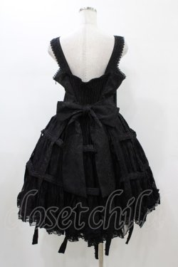 画像2: h.NAOTO / Rose Bird Cage Dress【XL size】  ブラック H-26-01-25-1034-HN-OP-KB-ZH
