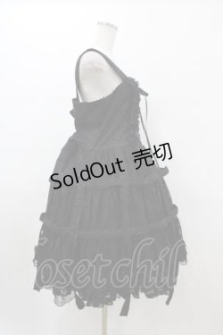 画像3: h.NAOTO / Rose Bird Cage Dress【XL size】  ブラック H-26-01-25-1034-HN-OP-KB-ZH