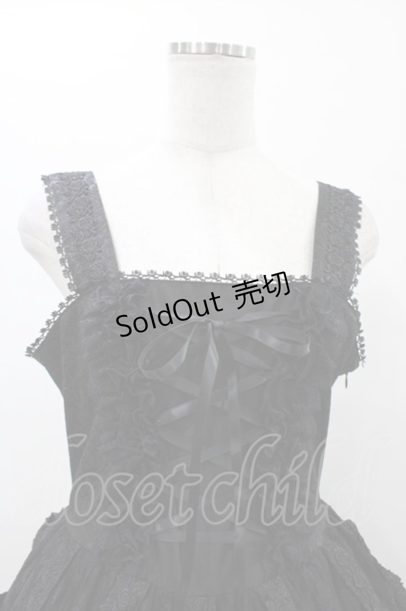 画像4: h.NAOTO / Rose Bird Cage Dress【XL size】  ブラック H-26-01-25-1034-HN-OP-KB-ZH (4)