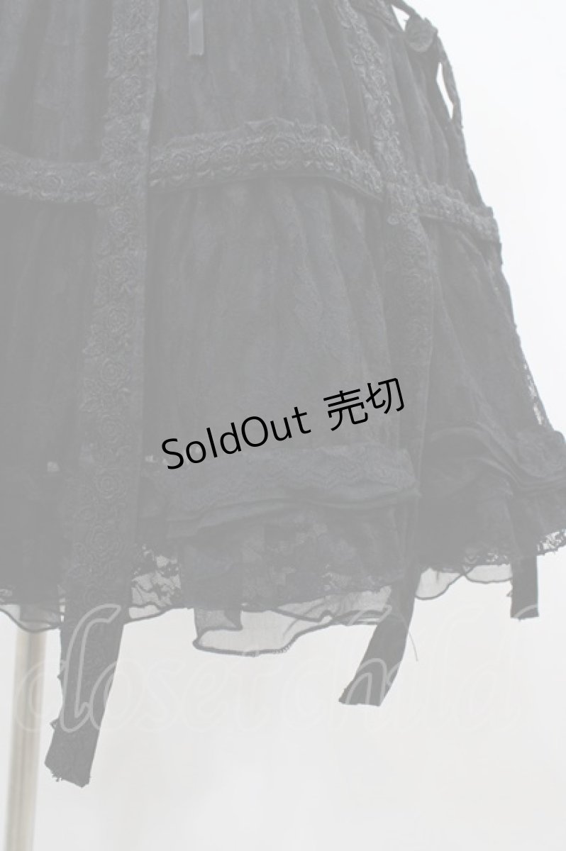 画像5: h.NAOTO / Rose Bird Cage Dress【XL size】  ブラック H-26-01-25-1034-HN-OP-KB-ZH (5)