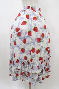 画像3: Jane Marple / A day in jouyフリルトリミングスカート  Blue×Silver grey H-26-01-25-1037-JM-SK-KB-ZH