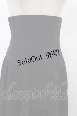 画像4: Moi-meme-Moitie / コルセットオーバースカート  黒 H-26-01-25-1040-MO-SK-KB-ZH