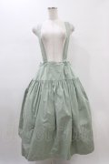 Jane Marple / Vintage Burberry Suspenders Skirt  ミントグリーン H-26-01-25-1042-JM-SK-KB-ZH