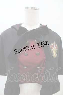 画像4: ATELIER PIERROT / ハリー・ポッター ダブルボタン2Wayケープ  グリフィンドール（レッド） H-26-01-25-1007-EL-JA-KB-ZH