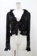 Moi-meme-Moitie / La Belle Roseボレロ  黒×黒レース H-26-01-25-1008-MO-TO-KB-ZH