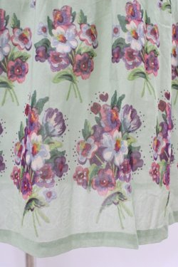 画像5: Jane Marple Dans Le Salon / Viola gardenラウンドカラードレス  シトロングリーン H-26-01-25-1019-JM-OP-KB-ZH