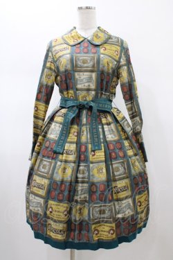 画像1: Jane Marple / Chocolat classiqueのワンピース  グリーン H-26-01-25-1024-JM-OP-KB-ZH