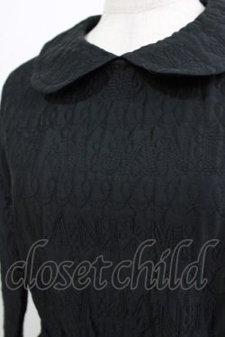 画像5: Jane Marple / Vintage quilt Colette dress  ブラック H-26-01-25-005-JM-OP-KB-ZH