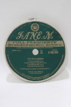 画像1: Jane Marple / エコバッグ  グリーン H-26-01-25-057-JM-BG-KB-ZH