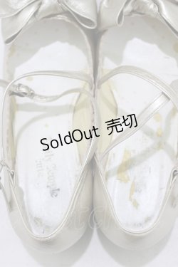 画像3: Shirley Temple / リボンストラップシューズ 24.5cm ゴールド H-26-01-25-060-ET-SH-KB-ZH