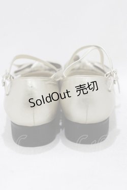 画像4: Shirley Temple / リボンストラップシューズ 24.5cm ゴールド H-26-01-25-060-ET-SH-KB-ZH