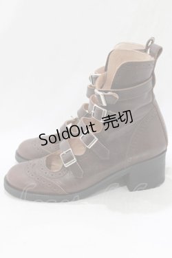 画像2: Jane Marple / 4ストラップシューズ S ブラウン H-26-01-25-064-JM-SH-KB-ZH